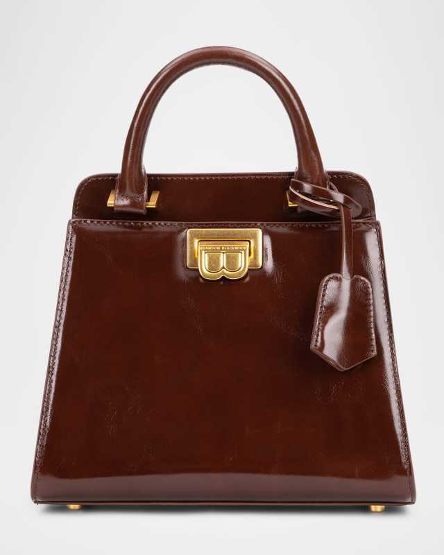 Jasmine Cowhide Leather Shoulder Bag